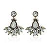 Bohemian Rhinestone Crystal Zinc Alloy Earrings for Women