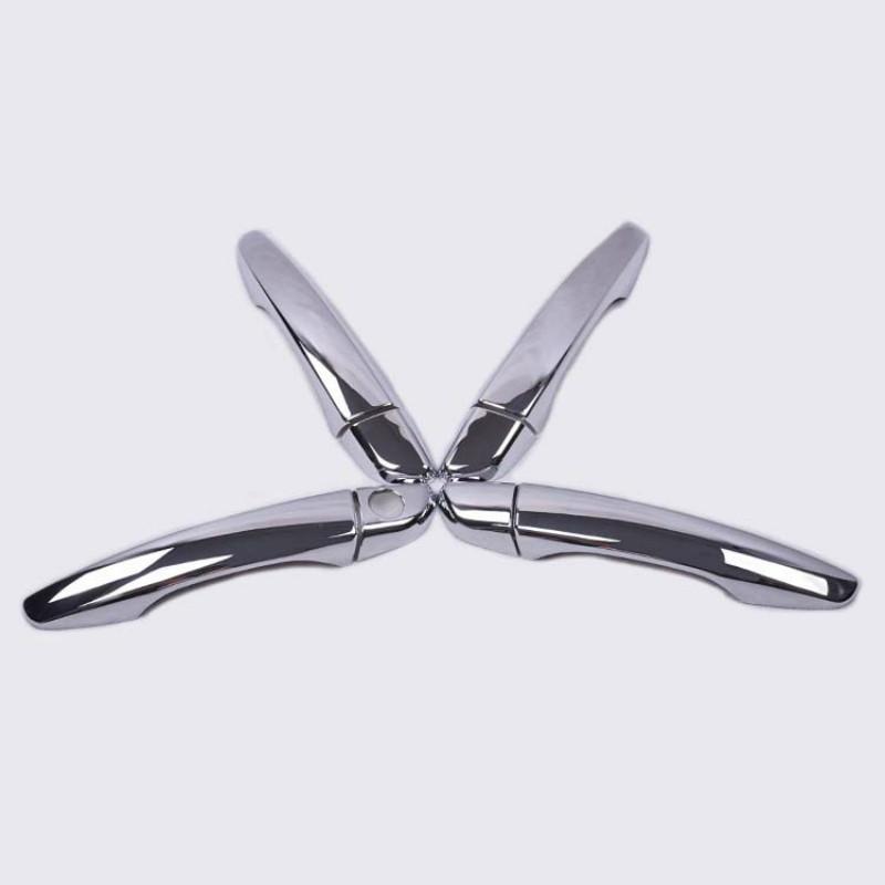 FUNDUOO For Citroen C3 2017 2018 MK3 New Chrome Car Door Handle Cover Trim Sticker Free