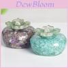 Natural Crystal Resin Decor Ornaments With Plant Shape For Home Living Room Decor