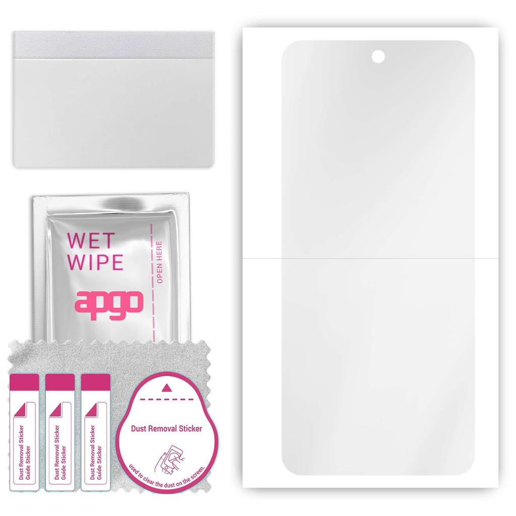 apgo Protector de ecran Hydrogel Ultra-Clear pentru Xiaomi Redmi Note 10 JE, Film cu hidrogel, TPU flexibil, moale cu strat de pozitionare, instalare usoara