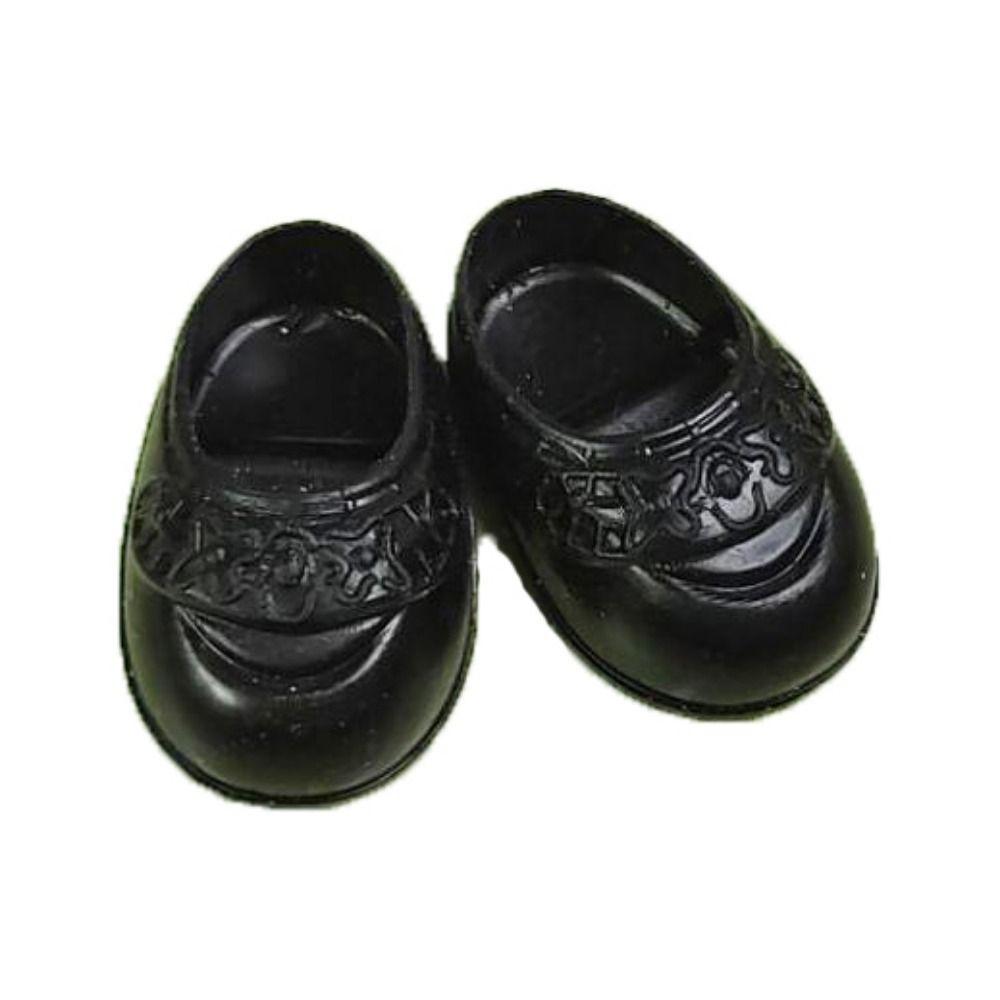 1 Pairs PVC Doll Shoes Boots Cute General-Purpose Doll Body Shoes Mini Shoes  for 17cm Dolls