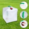 10/20L Collapsible Water Container With Spigot For Camping PVC Food Grade Water Jug Beverage Folding Water Storage Bag