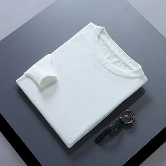 Men's Trendy Wool Round Neck Sweater: Autumn/Winter Collection, Long Sleeve Pullover for Casual Wear