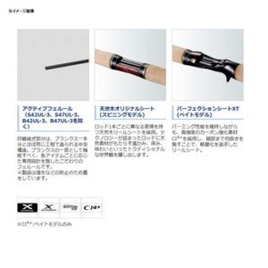 SHIMANO Trout Rod Cardiff 2019 S77ML 139g Mountain Stream Trout Trout
