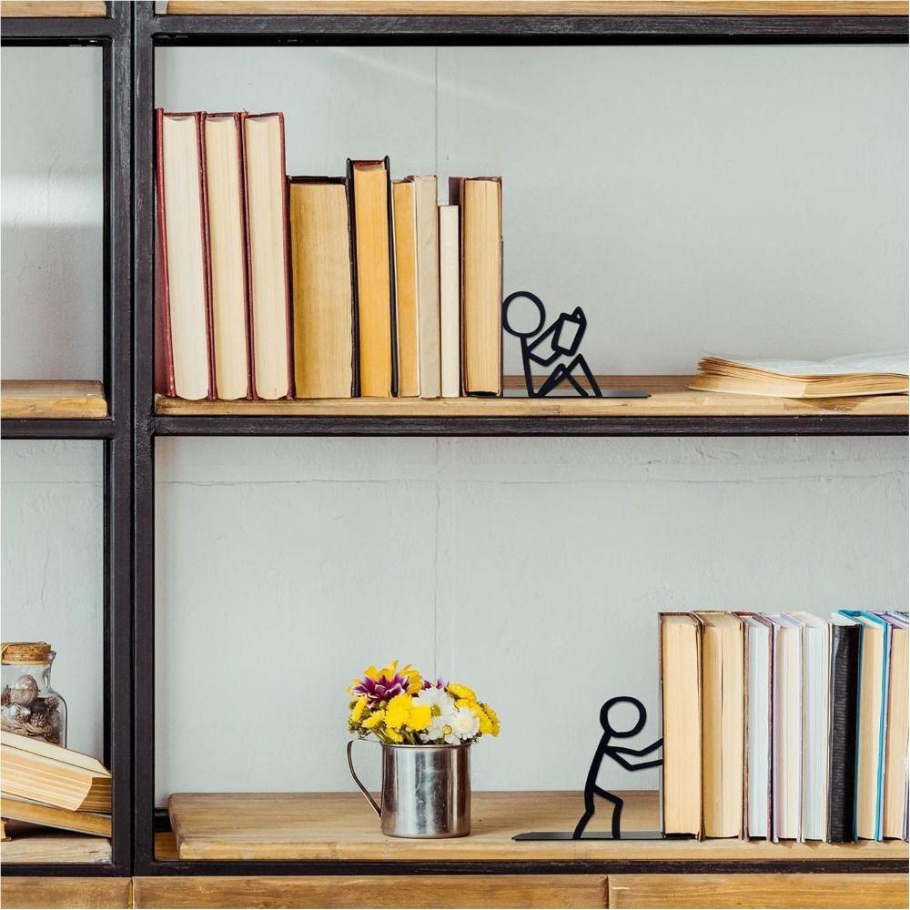 Decorative Book Stopper Reading Decor Book Organizer Cute Desk Book Ends  Book Lovers Gift