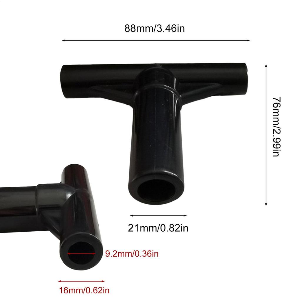 6 Stück Trampolin Teile Trampolin Sicherheitsnetz Ersatzrohr Schnellverbindungsstangenkappen Trampolinstangenkappen Dehnungsfittings