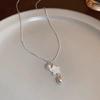 Pearls Star Pendant Necklace Sweet Cool Clavicle Chain Choker Neck Chain