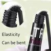 Black Mascara Waterproof Silk Fiber Volume Double Effect Long Lasting Lengthening Curling Eyes Makeup