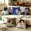HHan Yujin ZB Stage Character Square DoubleSided Printed Pillow Case Bedroom Bedside Pillow Sofa Cushion Cover
