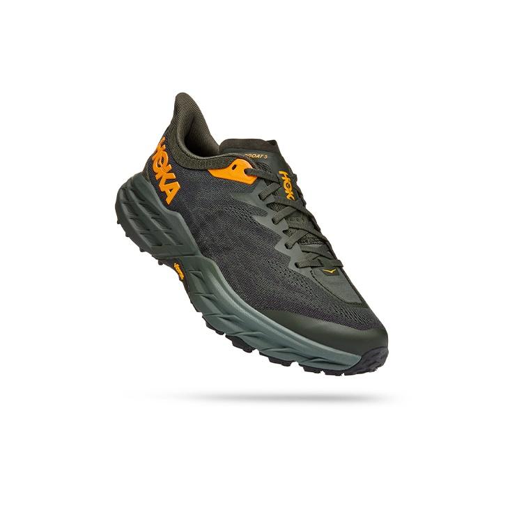 HOKA Speedgoat 5 Duffel Bag Thyme Men Sneakers Black 1123157-DBTH
