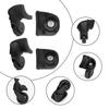 4 Bucăți Roți de Rezervă pentru Bagaje Roți Practice Universale Rotative pentru Valiză Accesoriu Pentru o Experiență de Călătorie Lină