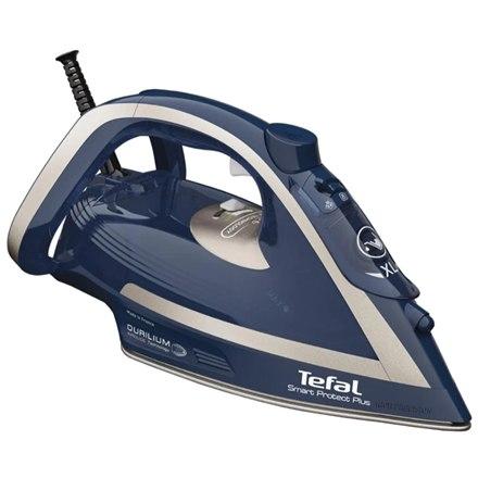 TEFAL | FV6872E0 | Steam Iron | 2800 W | Water tank capacity 270 ml | Continuous steam 40 g/min | Steam boost performance g/min | Blue/Silver
