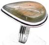Labradorite Natural Gemstone Ethnic Antique Design Ring US Size-5 A293