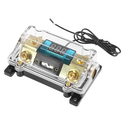 Kyonuza Car Fuse Relay Car Stereo Audio LED Display Digital Voltage Inline ANL Fuse