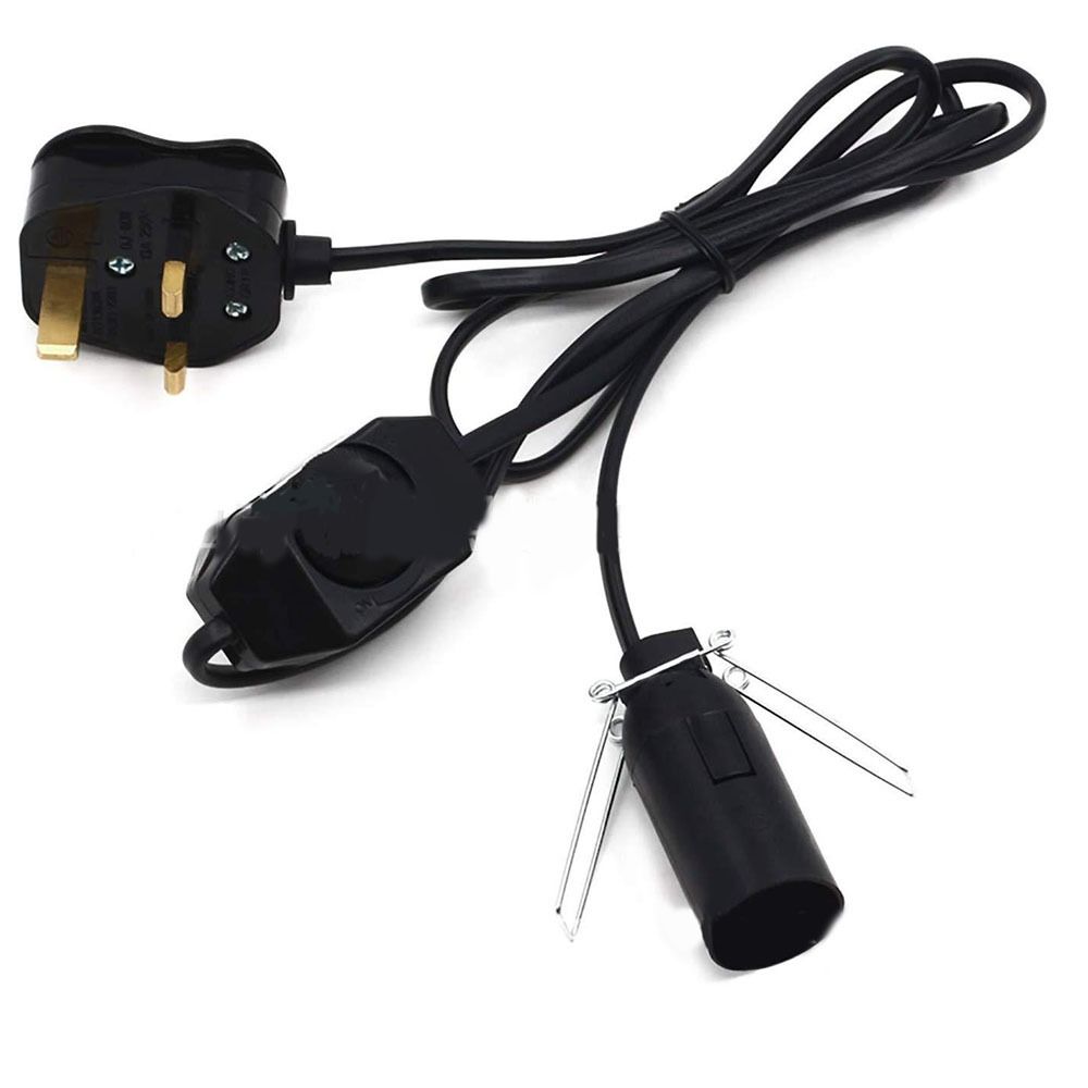 Durable with Dimmer Switch E12 Bulbs Salt Rock Lamps Salt Lamp Salt Lamp Cord Light Bulb Holder