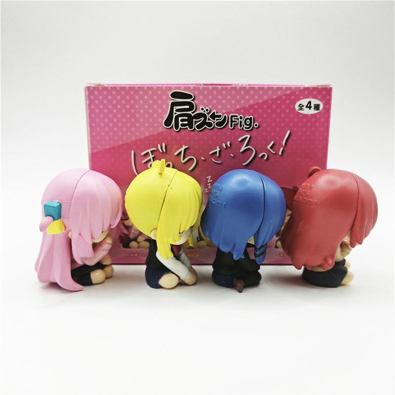Bocchi The Rock Blind Box Sleeping Series Gashapon Toys Hitori Gotoh Ikuyo Kita Nijika Ijichi Ryo Yamada Figure Model Toys