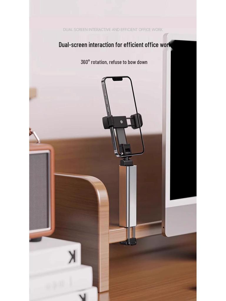 Adjustable Aluminum Phone Stand: Universal Portable Holder