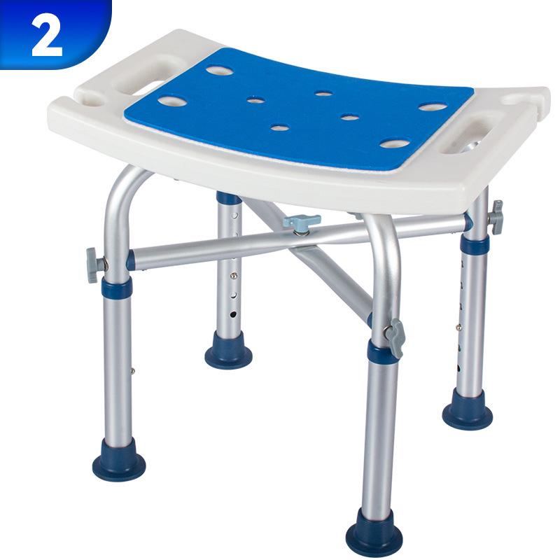 42CM Anti-Slip Bath Stool for Elderly & Pregnant Women - Ideal for Squatting Toilets & Showers