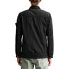 Stone Island Ss25 Nylon Metal Solid Logo Patch Zip Long Sleeve Jacket Men Jacket Black K1S1512000-05S0019-V0029