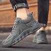 Men's 2025 Spring Wear-Resistant Waterproof Hiking Shoes - Versatile Outdoor and Work Shoes