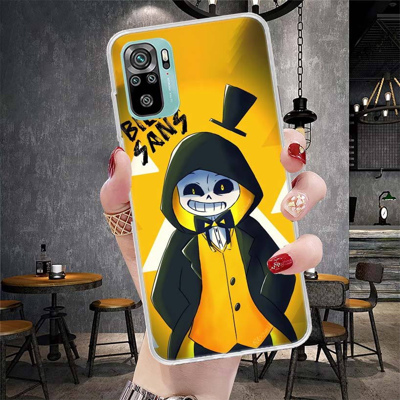 Undertale Papyrus Sans Doggo Soft Phone Case For Xiaomi Redmi Note 15 14 14S 13 12 Pro Plus 12S 11 11S 11E 10 10S 11T 5G Fundas