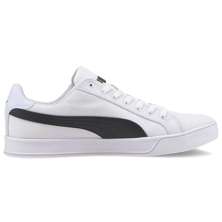 PUMA Smash Vulc Canvas 'White Black' Men's 374754-01