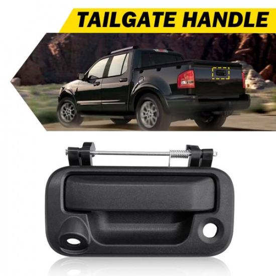 Ручка задней двери для Ford F-150 2004-2010 2011 2012 2013 Гладкая черная exterior