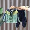 Childrens Spring Autumn Clothes Sports Jacket + Pants Sets Toddler Clothing Kids Tracksuits