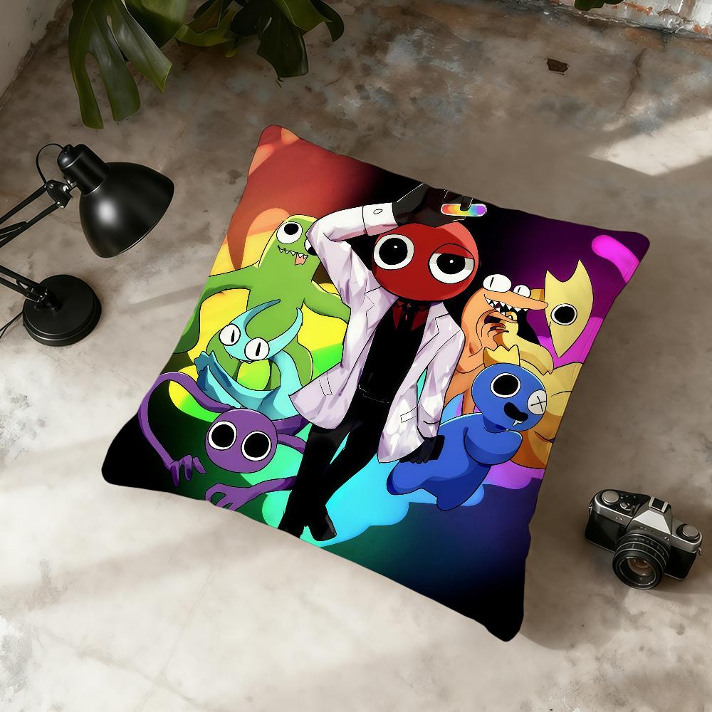 R-Rainbow-ES F-Friend cushion cover Home Office Convenient Nordic Simplicity Hit With Zipper Cushion Cover
