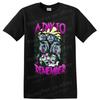 A Day To Remember Koszulka Metalowa z Wilkiem Horror Neonowa Grafika Koszulka Koncertowa dla Fanów Unisex