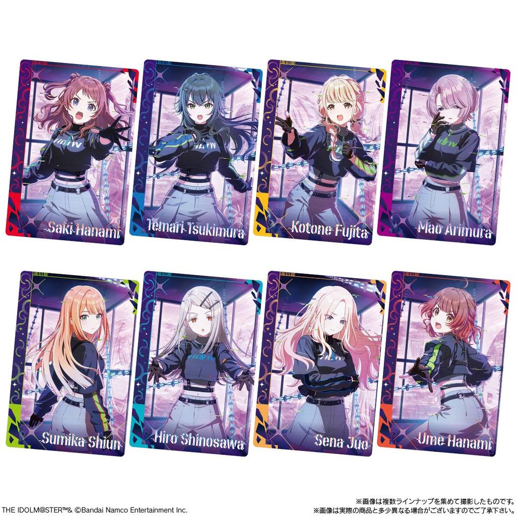 School Idolmaster Wafer Snack Box Set (20 Pieces) - Collectible Confectionery Toy