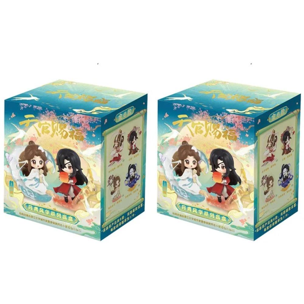 Heaven Official's Blessing The Splendor of Painting Series Blind Box Tian Guan Ci Fu Mystery Box Xielian & Huacheng Figure Toys Models