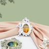Antique Photo Frame With 3D Angel Figurine Design Resin Carvings Picture Frame Perfect For Home Tabletop Decoration