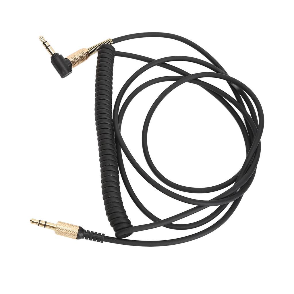 3.5mm to 3.5mm Coiled Cable Replacement 3.5mm Male to 3.5mm Male Cable Extension Cord for Monitor 2 II Mid A.N.C Major