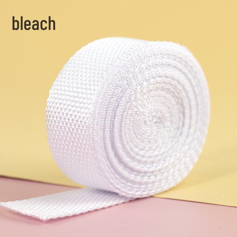 2.5 cm Colored Polypropylene & Nylon Webbing Backpack Strap | Flat Ribbon Handmade Accessories