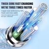 60W USB Type C To Type C 6A Cable Data Line For Iphone 15 16 Samsung Xiaomi Fast Charging USB C To C Cable Type C Data Charger
