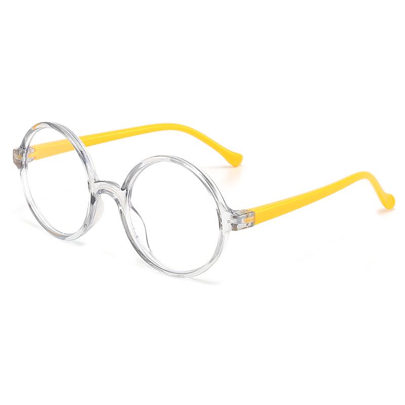 Korean Style Children's Anti-Blue Light Glasses - Silicone Kids Eye Protection for Online Classes