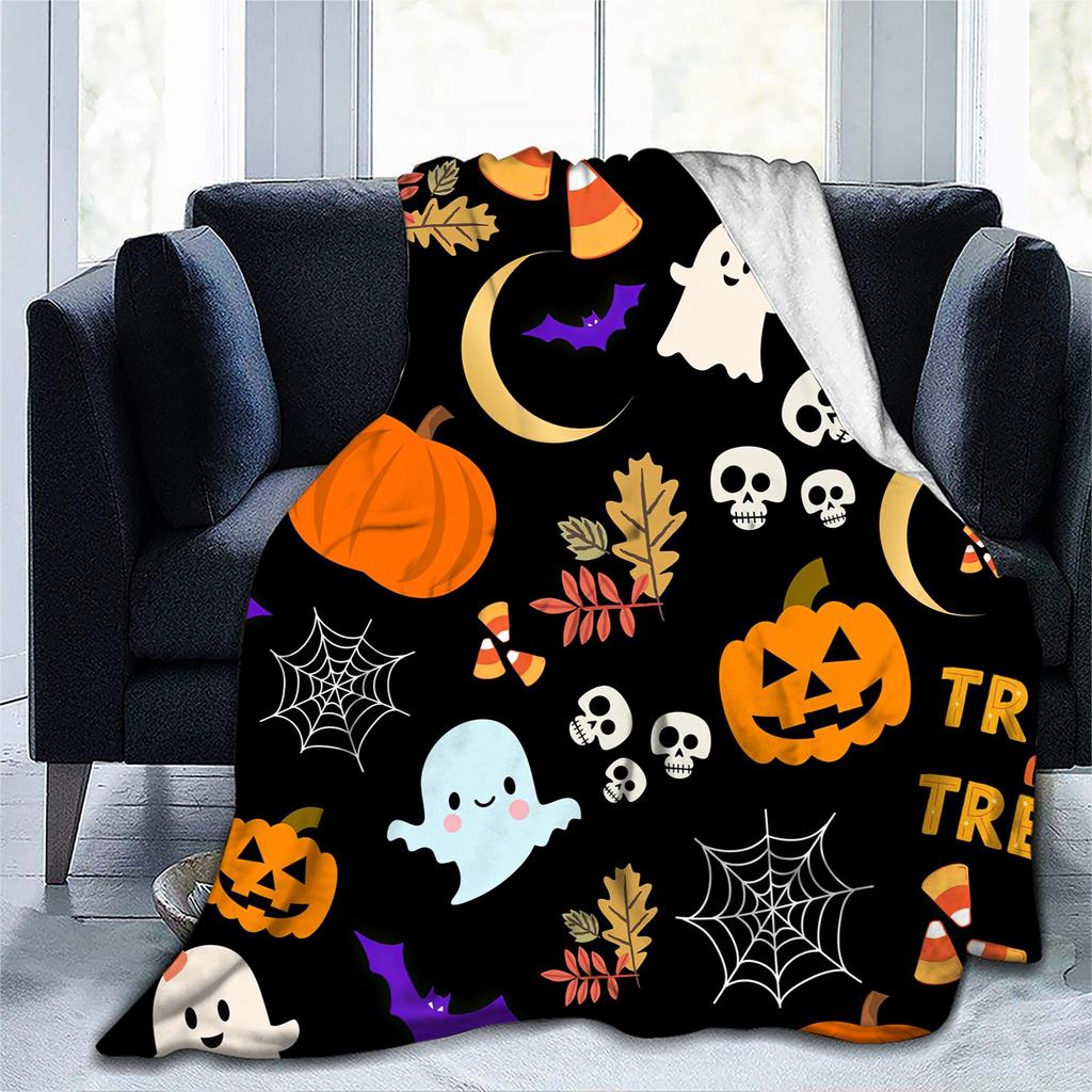 Halloween Print Blanket