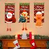Christmas Hanging Flag Merry Christmas Decorations For Home 2026 Xmas Gifts Christmas Ornament Navidad Natal Noel New Year 2026