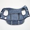 Dog Jeans Jacket Denim Coat For Small Medium Girl Boy Dogs Puppy Clothes Comfort Lapel Vest With D-Ring For Leash