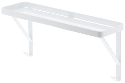 Yamazaki Jitsugyo 3291 Top Towel W33 X D9 X Tower Bath Just Insert Into Towel Hook Included Rack, White, Approx. H15cm, Rack, Bar,