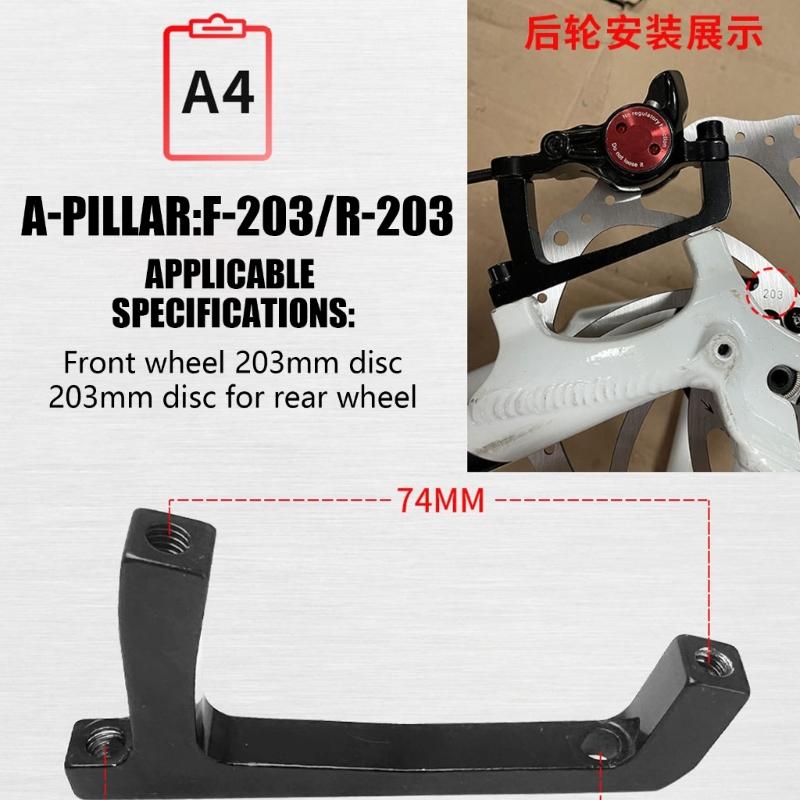 Mountain Disc Clamps Mount Calipers Adaptors Cycling Brake Adaptors Disc Brake Adapter Aluminium Disc Brake Adapter