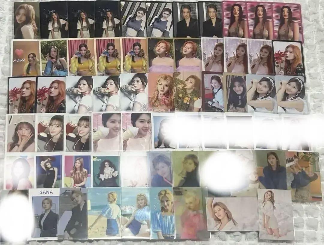 

[USED] TWICE Sana trading card 53 pieces