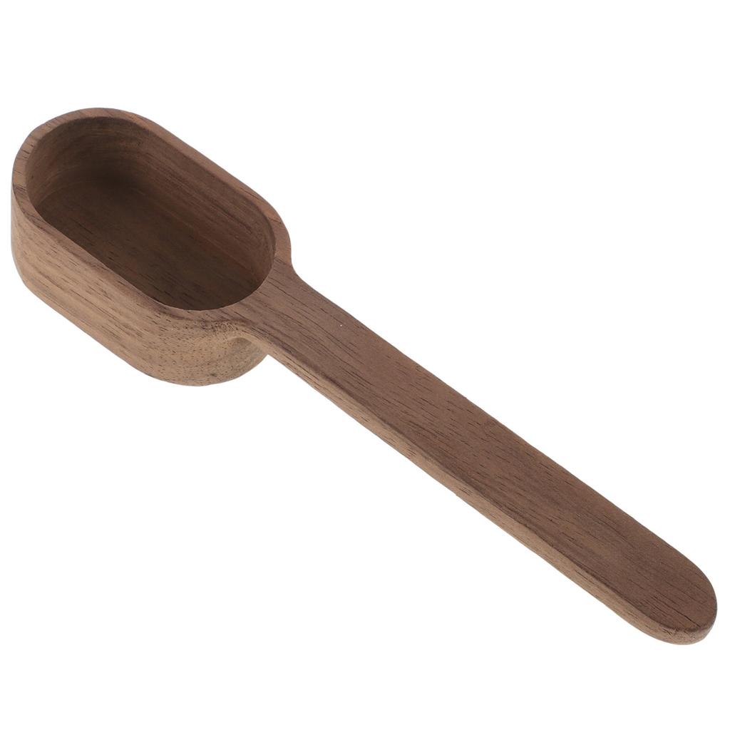 Small Wooden Spoon for Salt Coffee Tea Sugar Seasoning Condiments Portable Compact Multi-Function Kitchen Tea Scoop Household