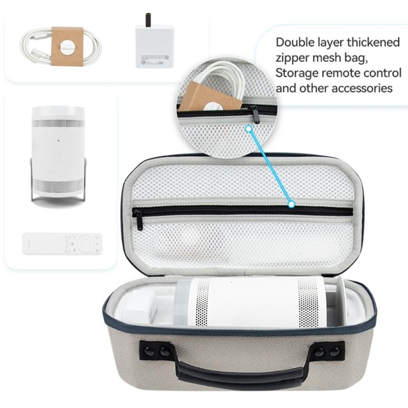 EVA Storage for Case Carrying Storage Box Compatible with The Projector Square Bag Dirt-resistant Holders with Handle