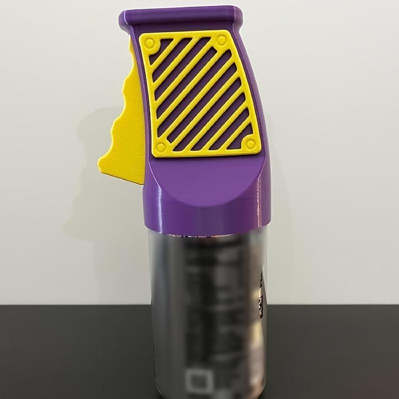 1pc Purple Manual Can Opener with Easy Trigger Design , Perfect for Beer , Soda Cans, Durable Plastic Construction, Soda Can Opener