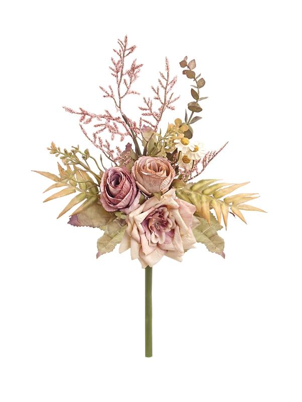 Artificial Flowers Decora Home Room DiningTable Vase Wedding Wreath Festival Roses Arch Silk Brial Bouquets Hotsale Diy Gift Box