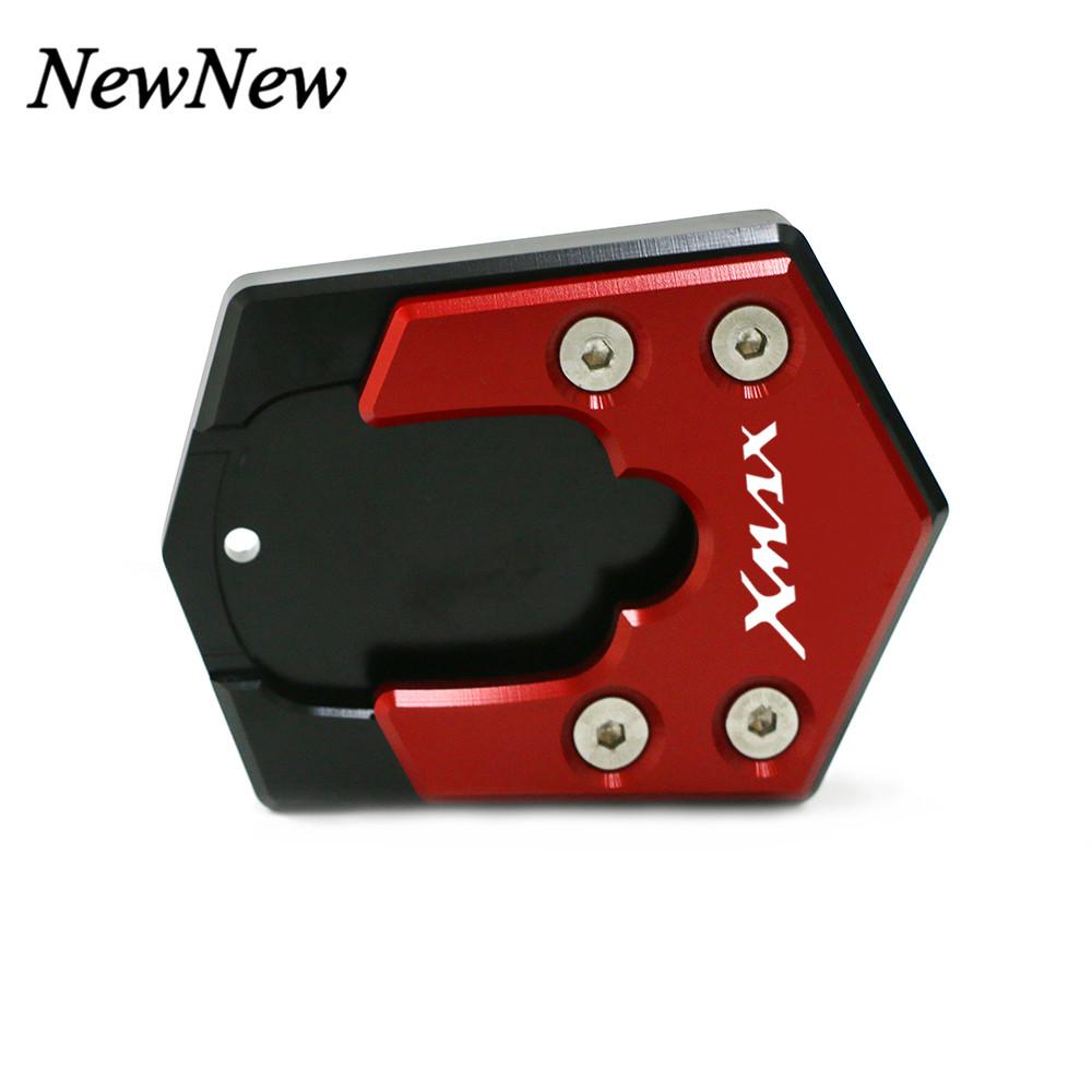 For Yamaha XMAX125 XMAX 300 400 125 250 X-MAX 2017-2025 Motorcycle CNC Side Kickstand Foot Side Stand Enlarge Extension Plate