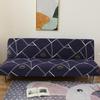 Fashion Geometric Sofa Cover Folding Sofa Bed Armless All-inclusive Anti-dust lipcover Stretch Elastic Cover Furniture Protector