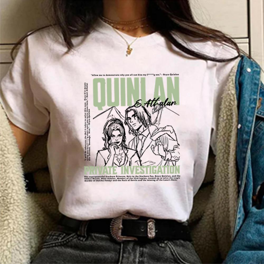 

Unisex Crescent City T Shirt Bryce Quinlan and Hunt Athalar Shirts Sarah J Maas Tees Librarian Tops Bookish Gift for Book Lovers S
